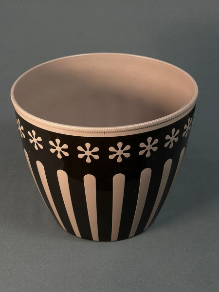 Горшок для цветов Валенсия (1,7) бежево-коричневый